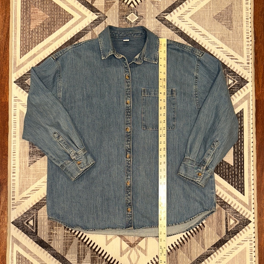 Old Navy Oversized Denim Shirt